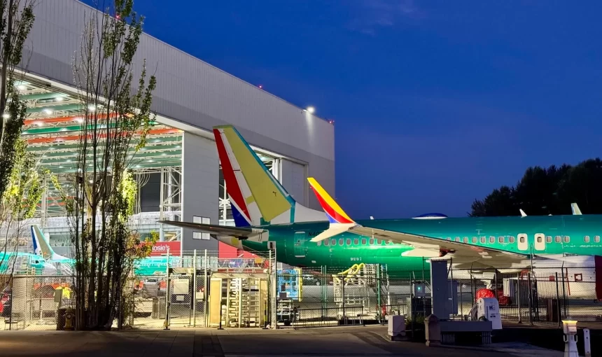 How you can book a hotel room with an airplane factory view
