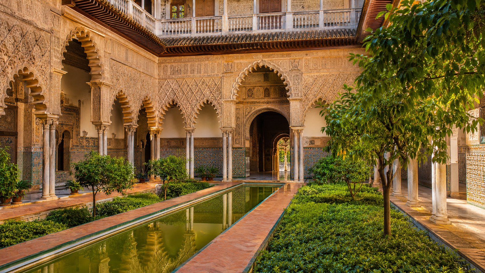 Real Alcázar in Seville, a must-see on the best places to visit in Spain in 3 weeks list