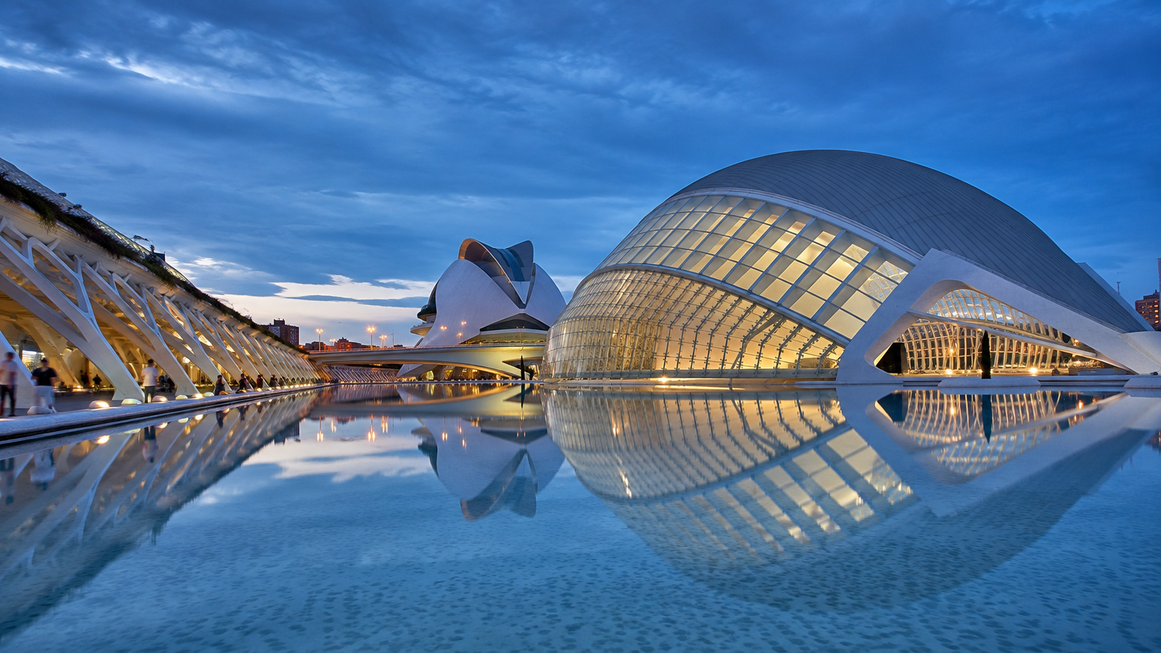 Valencia's City of Arts and Sciences, a top stop on a Spain travel itinerary 21 days